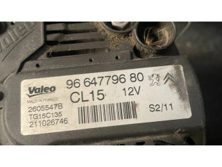 Генератор 9664779680, 2605547B   Citroen C4 I 1.6     