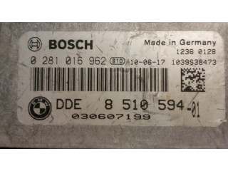 Блок управления двигателя DDE8510594, 0281016962   BMW X3 E83