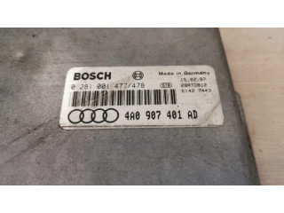 Блок управления двигателя 4A0907401AD, 0281001477   Audi A6 S6 C4 4A