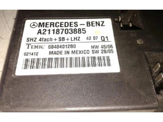 Блок управления двигателя A2118703885   Mercedes-Benz ML W164