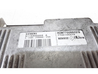 Řídící jednotka S115300203, HOM7700860319   Renault Megane I 1997