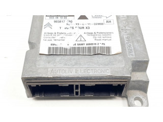 Блок подушек безопасности 9658177080, 603481900   Citroen C5