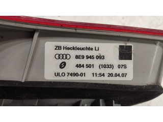 Задний фонарь левый сзади 8E9945093    Audi A4 S4 B7 8E 8H   2005-2008 года