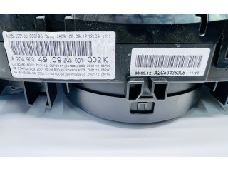 Přístrojová deska  Mercedes-Benz C AMG W204 2012 A2049004909, A2C53435305  