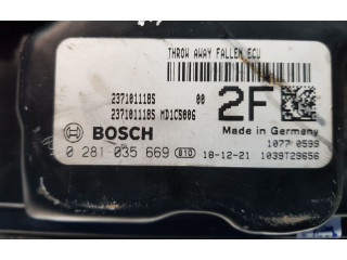 Řídící jednotka 237101118S, 0281035669   Dacia Lodgy 2019
