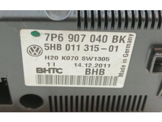 Блок управления климат-контролем 7P6907040BK, 5HB011315-01   Volkswagen Touareg II
