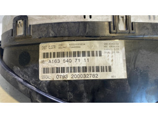 Панель приборов A1635407111   Mercedes-Benz ML W163       