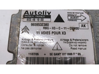 Блок подушек безопасности 9659532380   Citroen C5