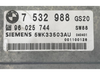 Блок управления коробкой передач 7532988, 306D2   BMW X3 E83