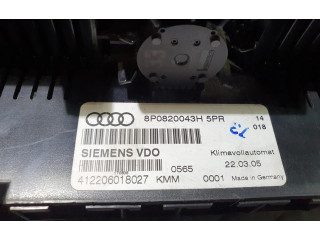 Блок управления климат-контролем 8P0820043H   Audi A3 S3 A3 Sportback 8P
