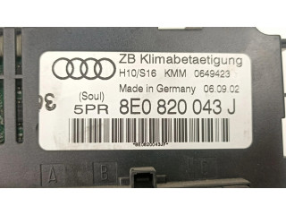 Модуль блока управления кондиционером 8E0820043J   Audi A4 Allroad