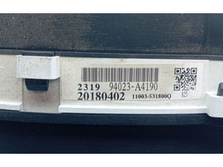 Přístrojová deska  KIA Carens III 2018 94023-A4190, 11640-01630  