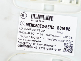 Блок комфорта A2479002205, A2479017801   Mercedes-Benz B W247   
