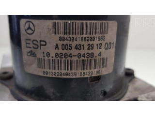 Блок АБС A0054312912, A0345457732   Mercedes-Benz  CLK A209 C209  2002-2009 года