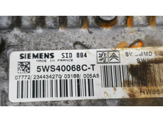 Блок управления двигателя 5WS40068CT   Citroen C3