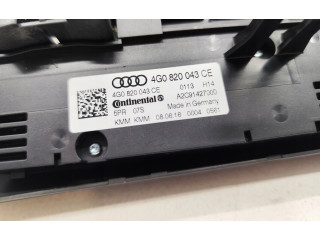 Блок управления климат-контролем 4G0820043CE, 190KM   Audi A6 S6 C7 4G
