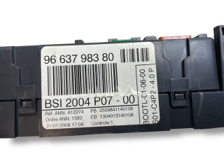 Комплект блоков управления 9663193780, 0261201505   Peugeot 207 CC