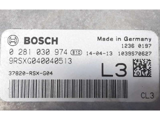 Řídící jednotka 37820RSXG04, 0281030974   Honda CR-V 2014