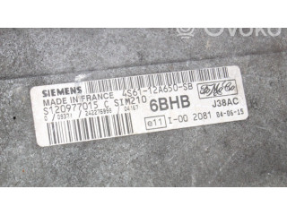 Блок управления двигателя 4S6112A650SB, S120977015C   Ford Fiesta