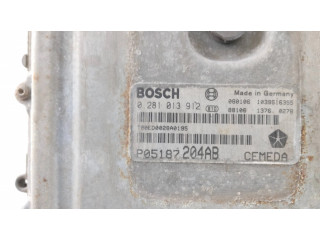 Řídící jednotka P05187204AB, 0281013912   Jeep Cherokee III KJ 2008