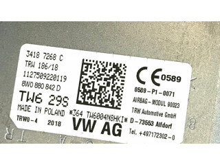 Подушка безопасности для колен 8W0880842D, 34187268C   Audi A4 S4 B9