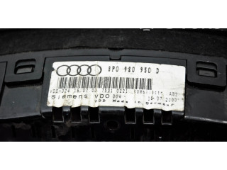 Панель приборов 8P0920950D   Audi A3 S3 8P       