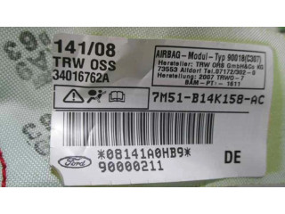 Подушка безопасности двери 7M51B14K158AC, 34016762A   Ford Focus