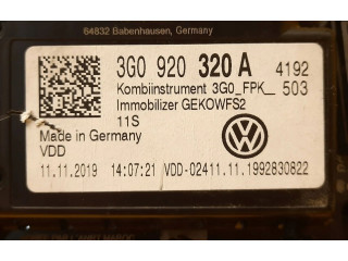 Přístrojová deska  Volkswagen Arteon 2017 3G0920320A, 3G0920320A  