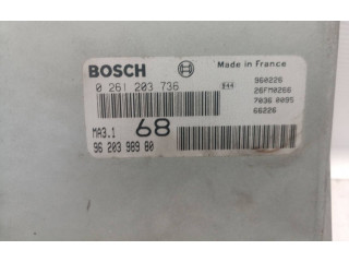 Блок управления двигателя 0261203736, 9620398980   Citroen Saxo