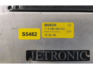 Řídící jednotka 7525140, 0280000514   Saab 900 1987