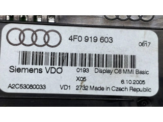 Дисплей    4F0919603   Audi A6 S6 C6 4F