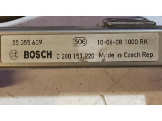 Топливная рампа 55355610, 0280151220   Saab 9-5 1.6  для двигателя A 16 LET