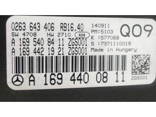 Přístrojová deska  Mercedes-Benz A W169 2005 A1694400811, 0263643406  