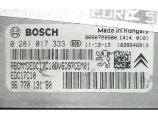 Řídící jednotka 9677013180   Peugeot 207 2012