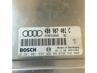 Блок управления двигателя 4B0907401C, 28RTE365   Audi A6 S6 C7 4G