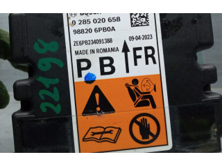 Блок подушек безопасности 988206PB0A, 0285020658BOSCH   Nissan Juke II F16