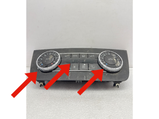 Блок управления климат-контролем A1669009405, 120518   Mercedes-Benz ML W166