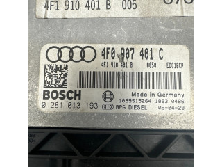 Блок управления двигателя 4F0907401C, 4F1910401B   Audi A6 S6 C6 4F