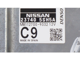 Блок управления двигателем ECU 237405SH5A, MB1127009332   Nissan Leaf I (ZE0)    