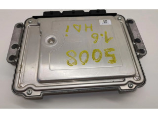 Блок управления двигателем ECU 9665674480   Peugeot  508 RXH  2011 - 2018 года