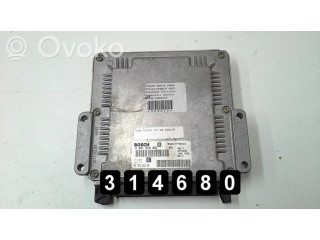 Блок управления двигателя 9636254880   Citroen Xantia