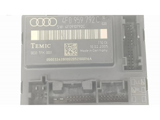 Блок управления 4F0959792C, 4F0959792B   Audi A6 S6 C6 4F