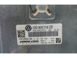 Блок управления двигателя 03G906018CD, 5WP45600AA   Volkswagen Passat Alltrack