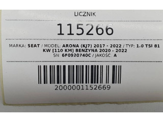 Přístrojová deska  Seat Arona 2020 6F0920740C  