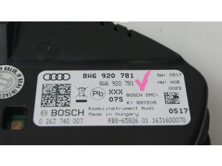 Přístrojová deska  Audi A5 2021 8W6920781  