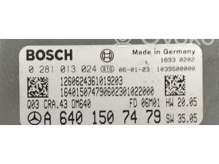 Řídící jednotka 0281013024, 0281013024   Mercedes-Benz B W245 2007