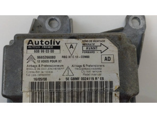 Блок подушек безопасности 9665266080, 608990300   Citroen C5