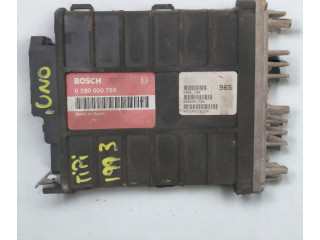 Блок управления двигателя 0280000759, 0280000759   Fiat Uno
