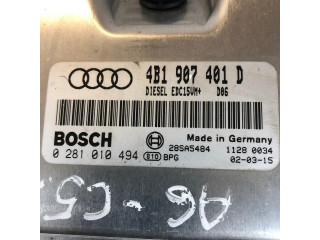 Блок управления двигателя 4B1907401D, 28SA5484   Audi A6 S6 C5 4B