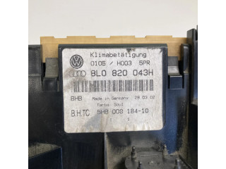 Блок управления климат-контролем 8L0820043H, 5HB00818410   Audi A3 S3 8L